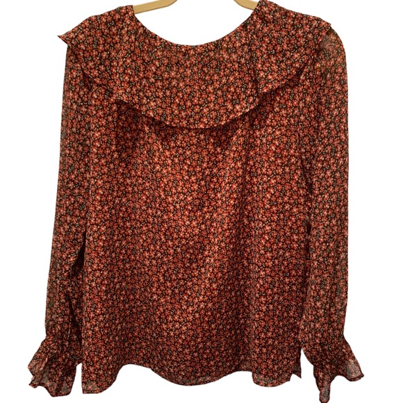 Loft Fall Floral Blouse - Picture 2 of 7